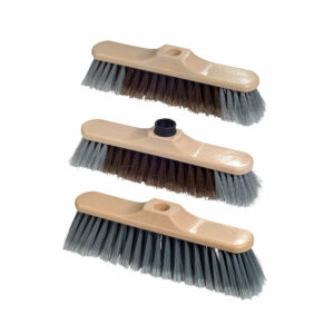 Balai droit 28 cm plastique fibre Vinyl Fleuré douille à vis S55/30