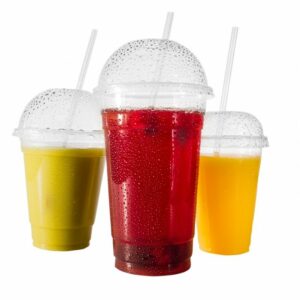 Gobelet et Couvercle rPET Dôme x50